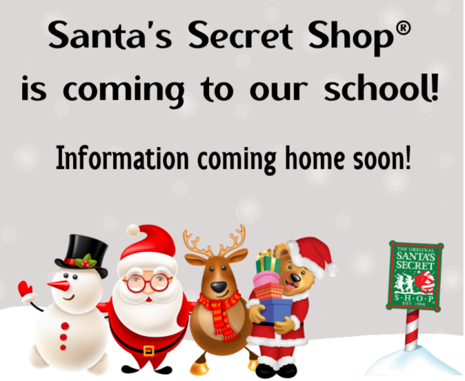 santa's secret shop information coming home soon