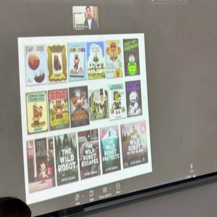 virtual author visit