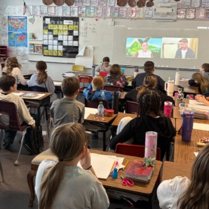 virtual author visit