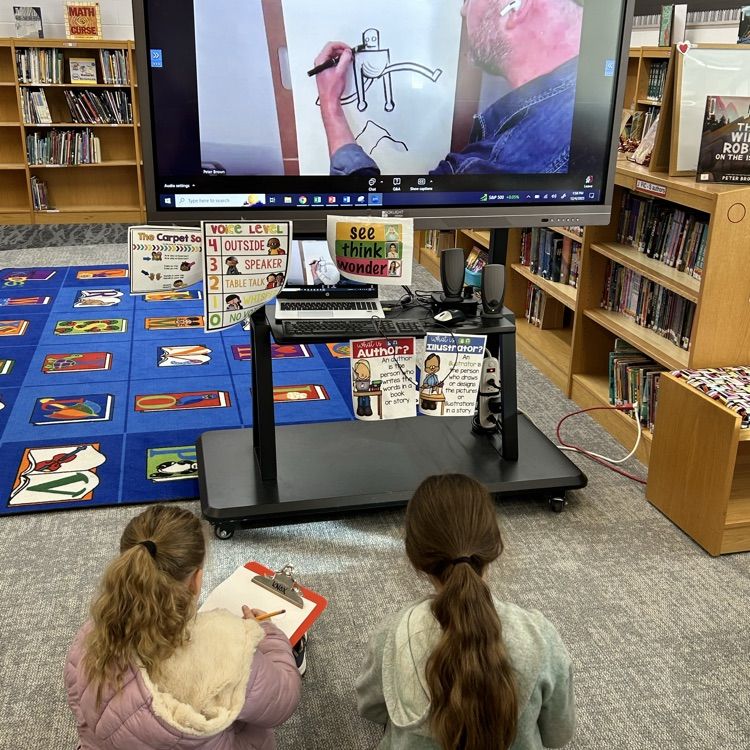 virtual author visit