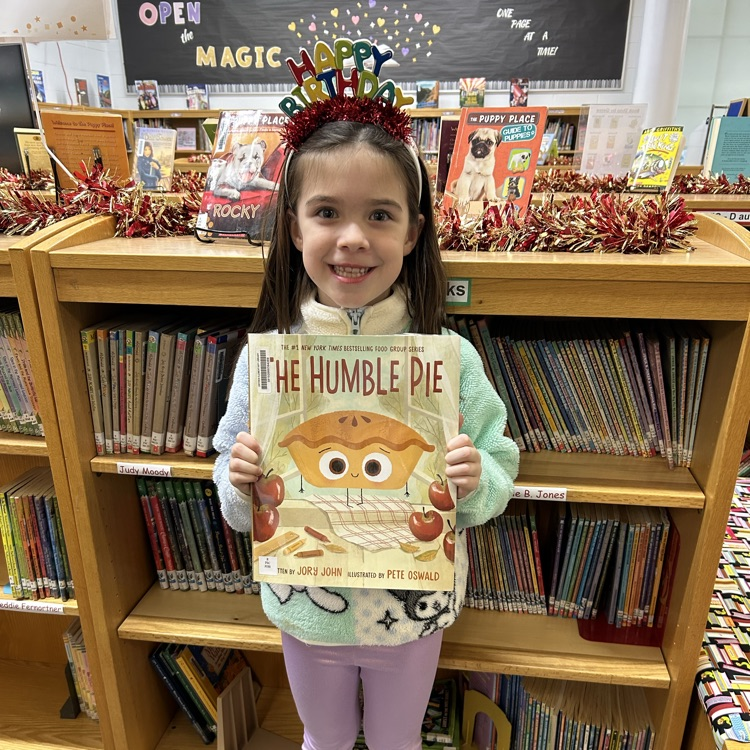 The Birthday Book Club is growing again! Happy Birthday!! 🥳 #growingreaders #proudcardinal