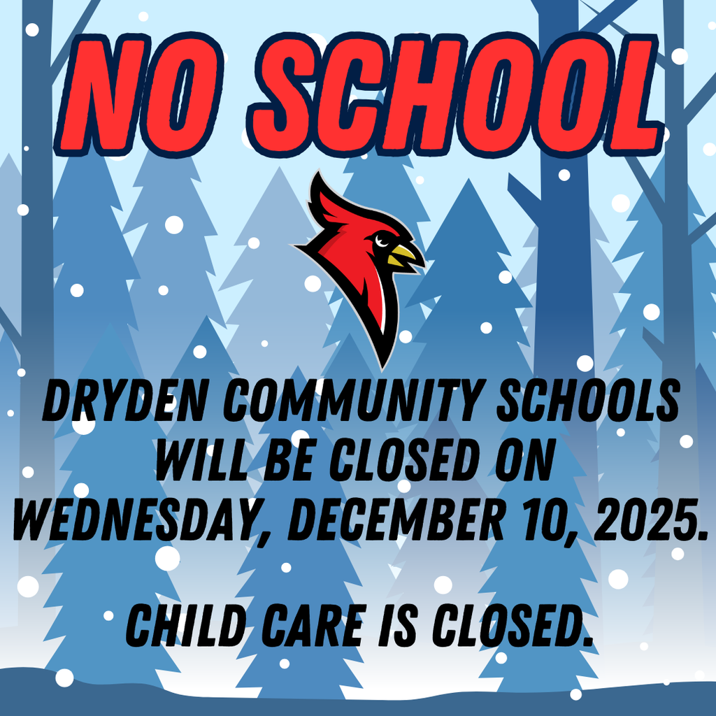 cardinal logo; snowy clipart scene