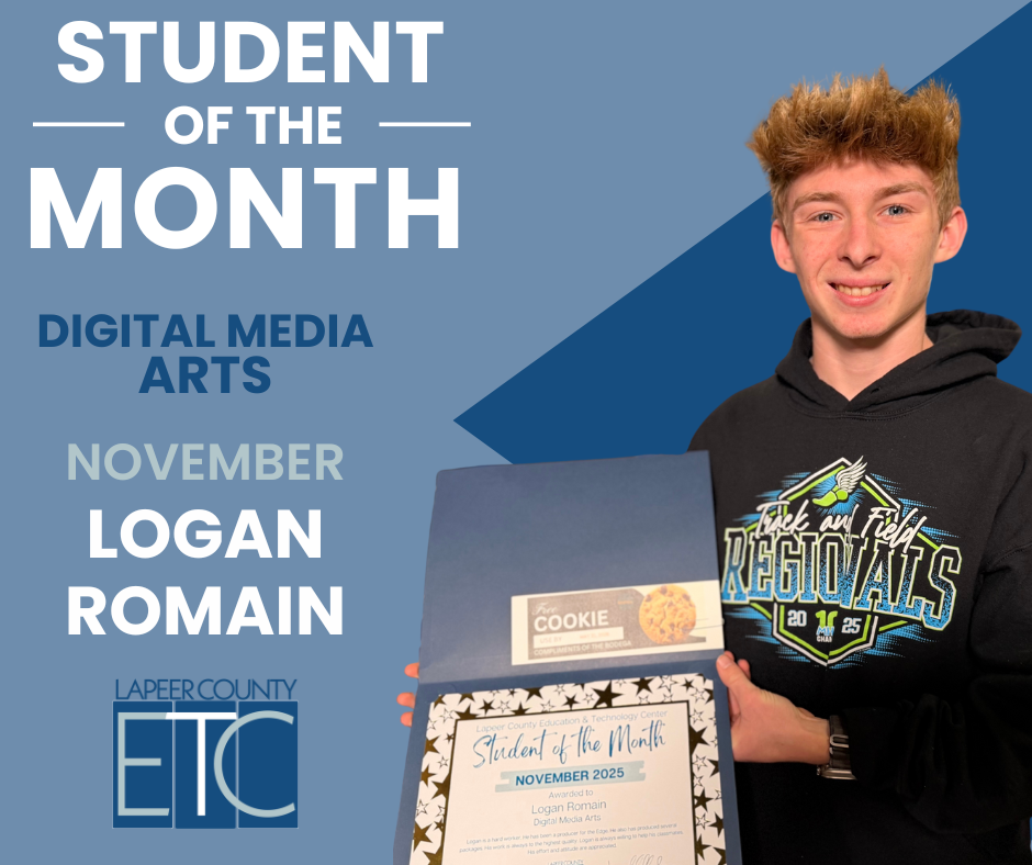 male high school student holding certificate