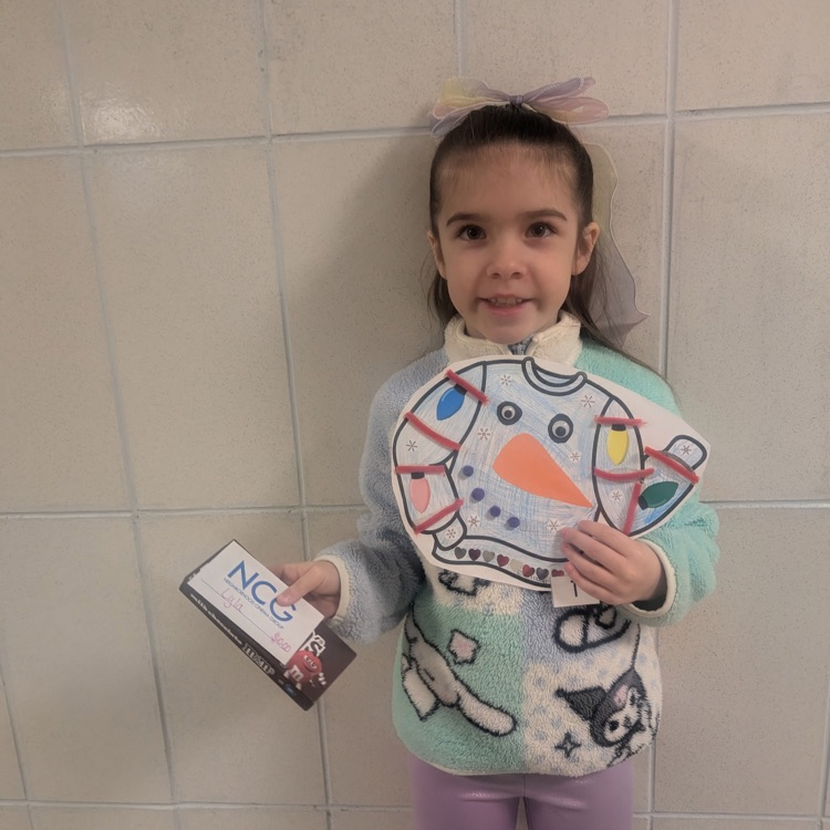 Thank you to everyone who voted! The results are in for the best ugly sweater! Luca won the class vote. Georgie won the school vote. Lyla won the social media vote! All of the kids did a fabulous job on their sweaters!! #proudcardinal