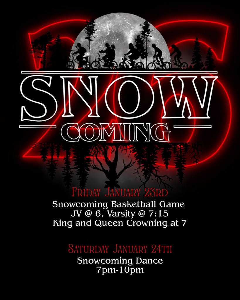 stranger things logo; nighttime background