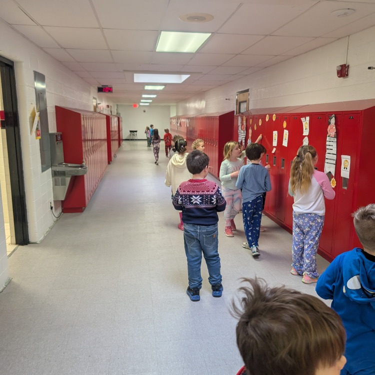 In honor of Kindness week first graders spread kind messages throughout the school! #proudcardinal