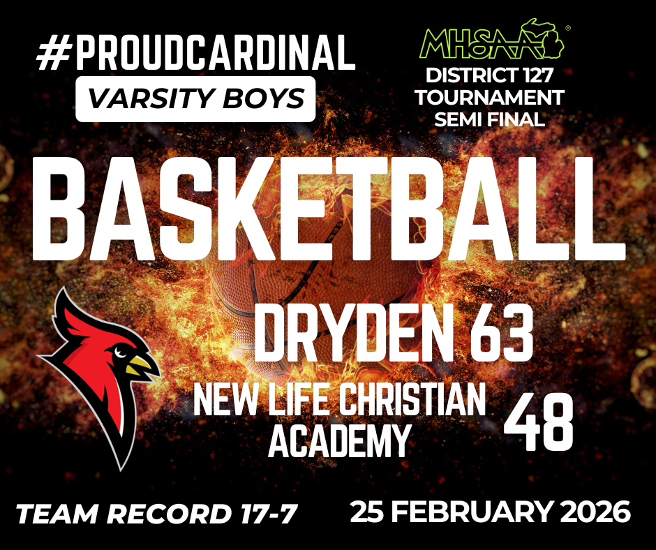 basketball on fire photo; cardinal logo