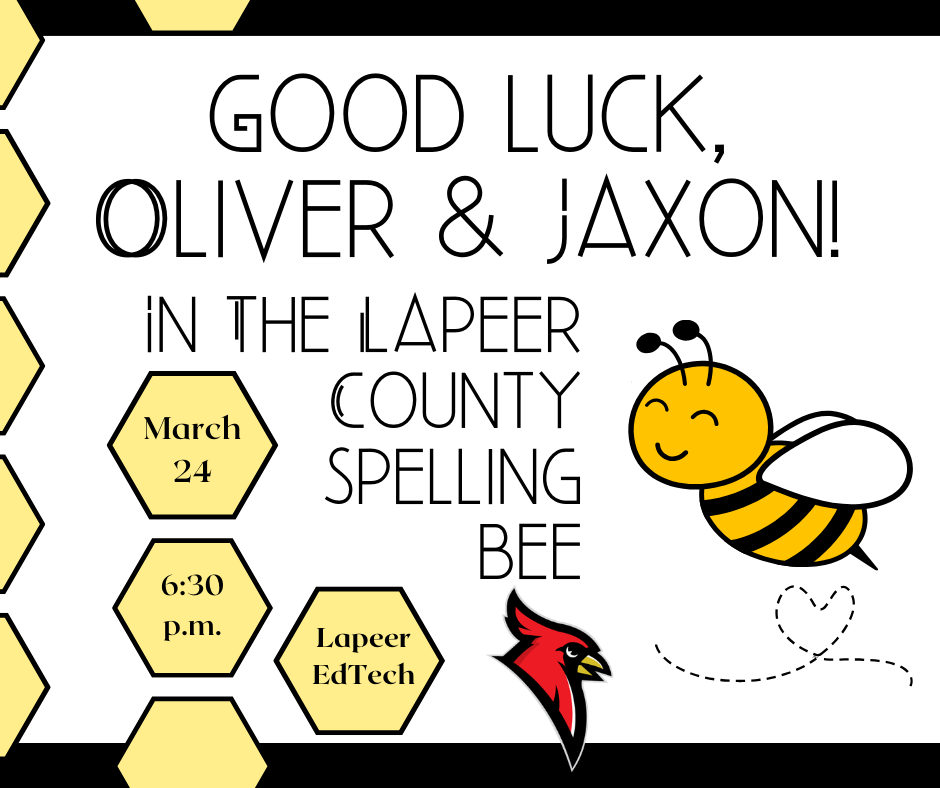 bee clipart; cardinal logo