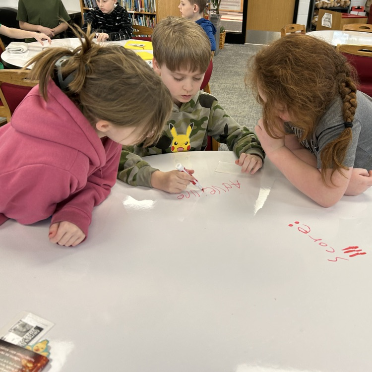 Today in Library Special 3rd graders competed in groups to “Name That Genre!” #growingreaders #proudcardinal