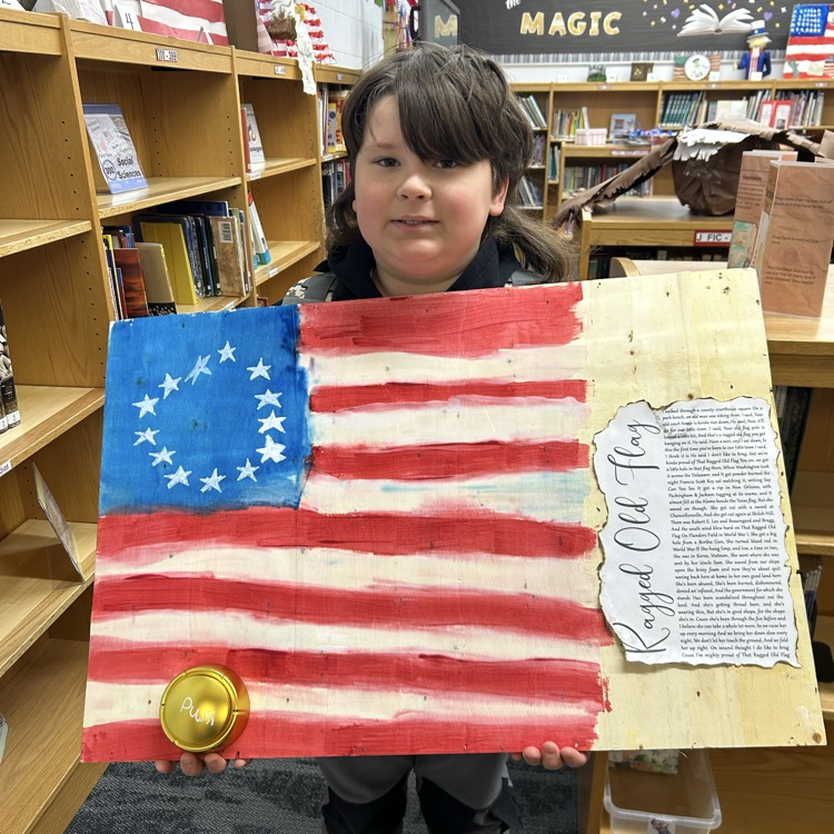 Take a look at these creative additions to our American Symbol museum. #proudcardinal