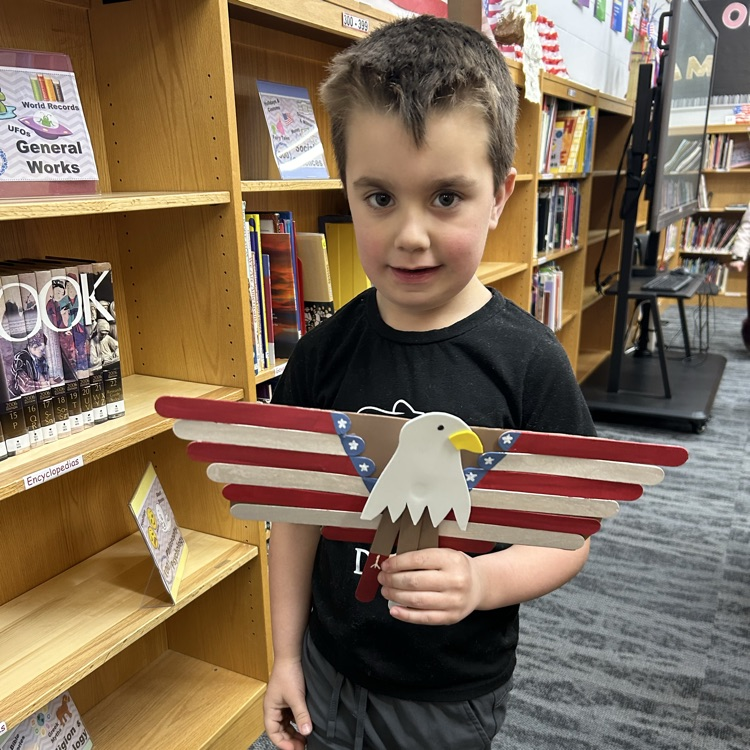 Take a look at these creative additions to our American Symbol museum. #proudcardinal
