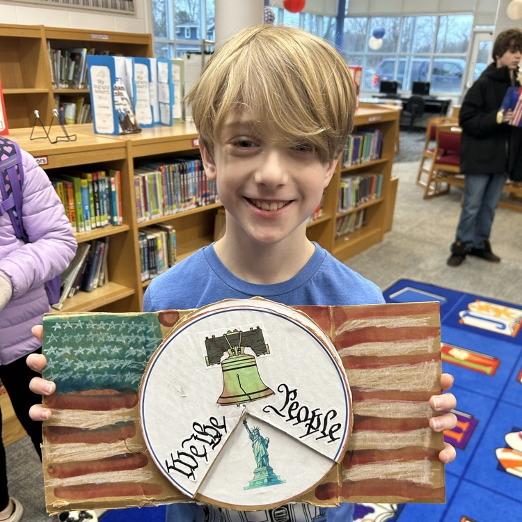 Take a look at these creative additions to our American Symbol museum. #proudcardinal