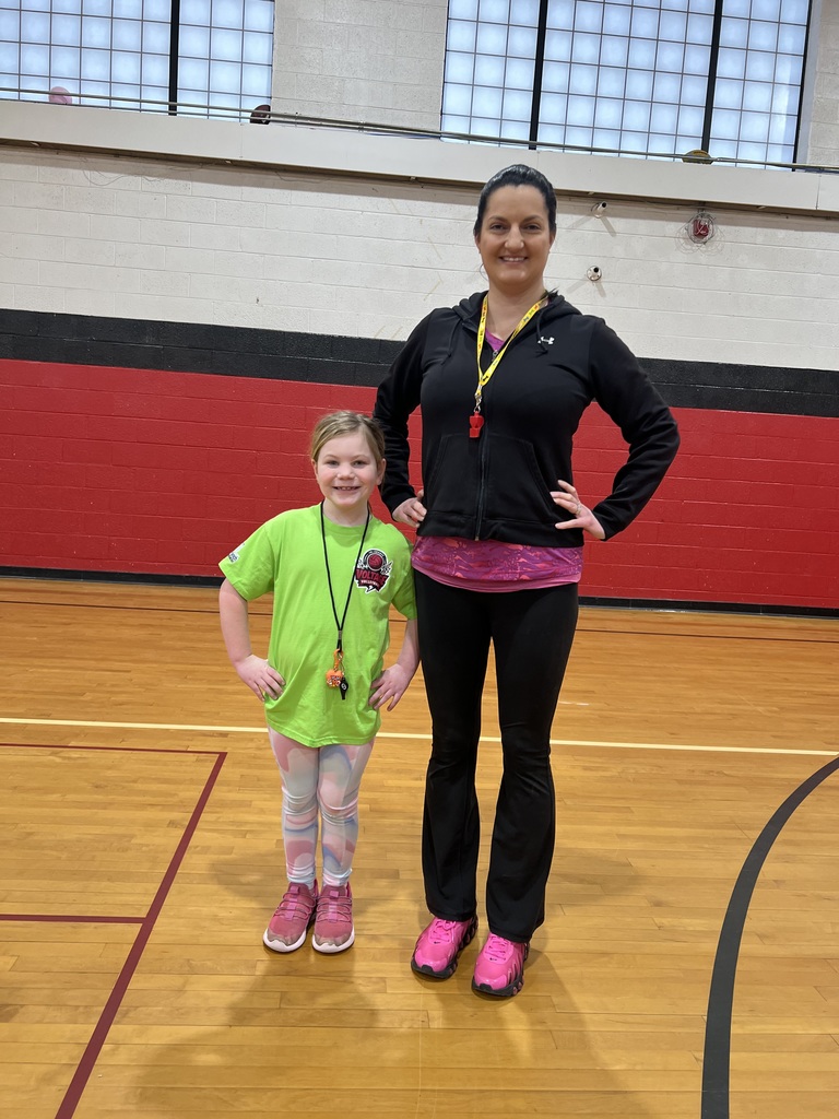 Today was "Teachers dress like students and students dress like teachers" day and all of these students dressed like Mrs. Margrif today! #proudcardinal