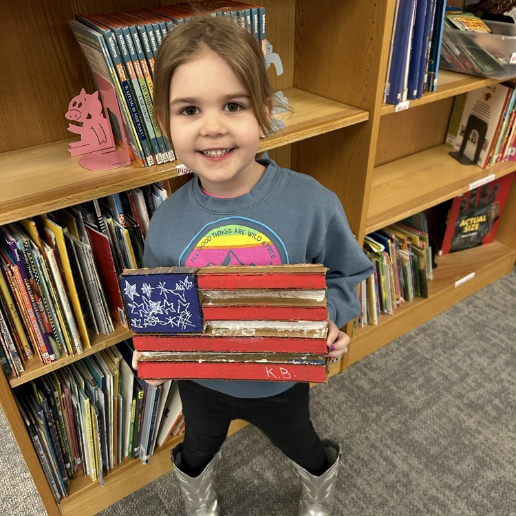 Our American Symbol museum is quite the thing to see. We have been inspired by the March Reading Month books we’ve been reading. #proudcardinal