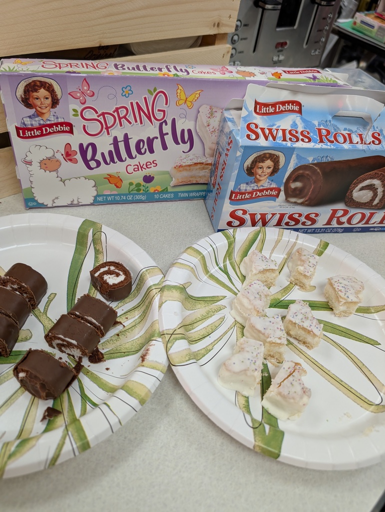 photo of two little debbie snack cake flavors