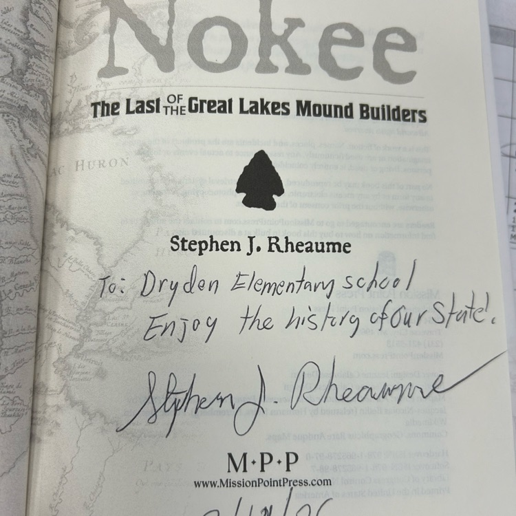 A big shout out to Stephen Rheaume, DCS alumnus, for donating a copy of his recently published book to our library. This made for a great lesson on inspiring our students to set future goals in authorship. #proudcardinal