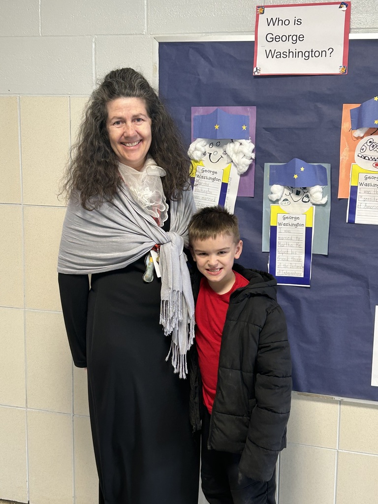 Today was Dress Like a Colonial in honor of our One School, One Theme March Reading Month.  #proudcardinal