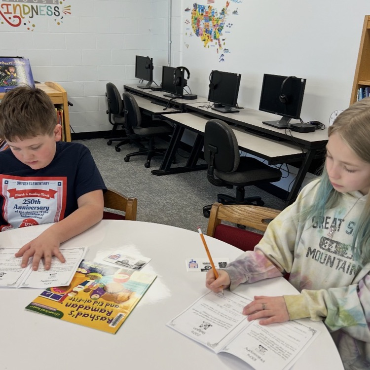 This week the 2nd graders learned how non-fiction is organized by Dewey Decimal System. They worked together to locate specific books and analyze the call numbers. #proudcardinal #growingreaders