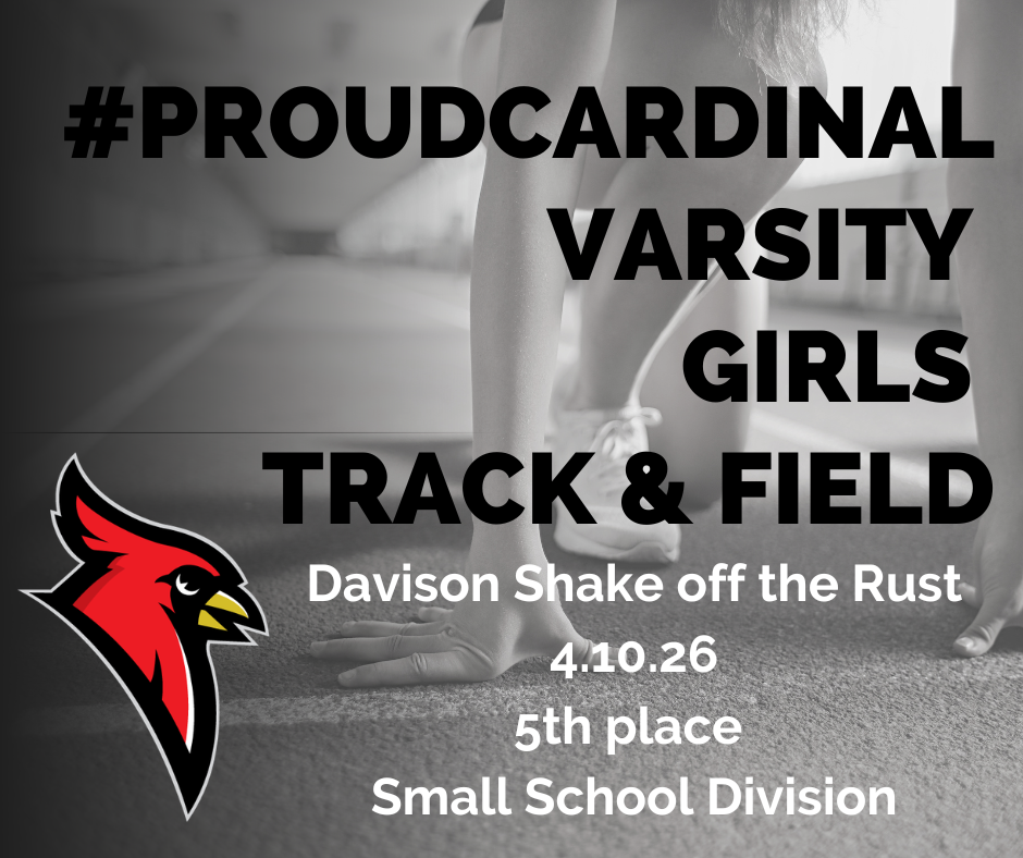 hands and feet in running blocks; cardinal logo