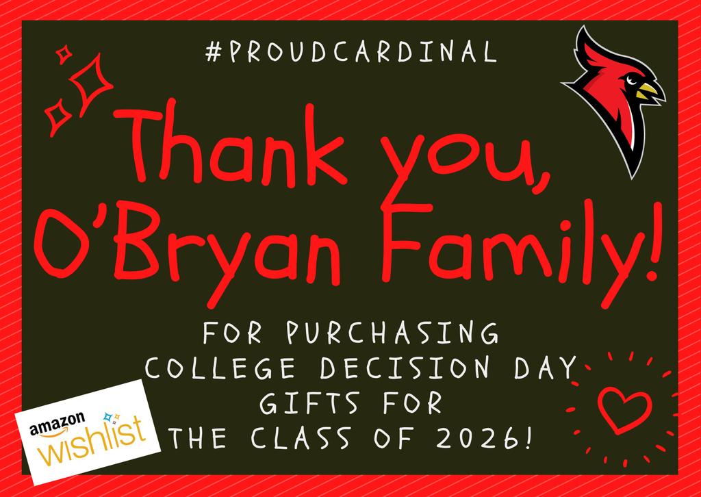 amazon logo; cardinal logo