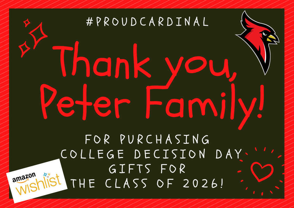 amazon logo; cardinal logo