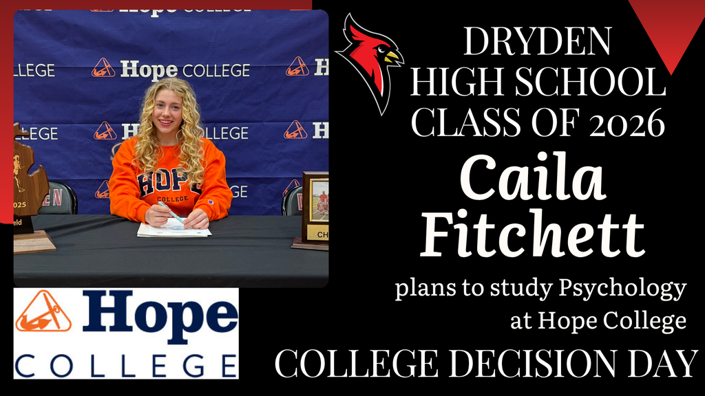 college logos; cardinal logo; photo of high school senior