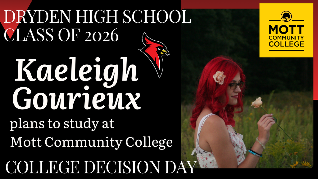 college logos; cardinal logo; photo of high school senior