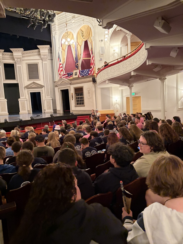 audience at Ford's Theater