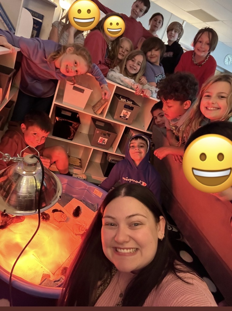 teacher with her students