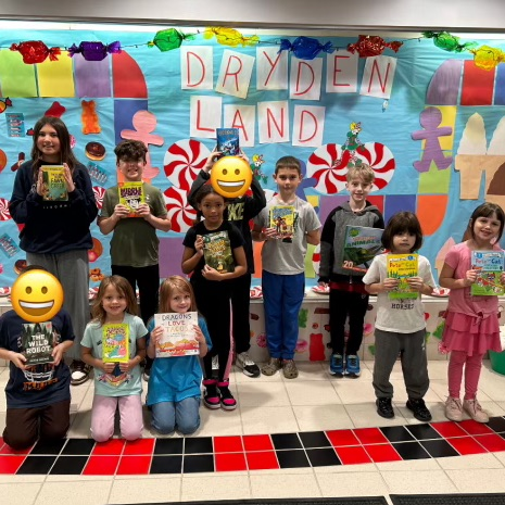 Congratulations to our students that showed the most growth in their NWEA from January to May. Today they received a Cardinal Coin to the book vending machine. #proudcardinal