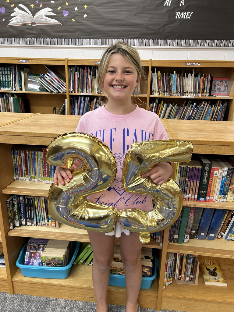 These 3rd graders met the first tier in the 500 Books Before Middle School Challenge. #growingreaders #proudcardinal