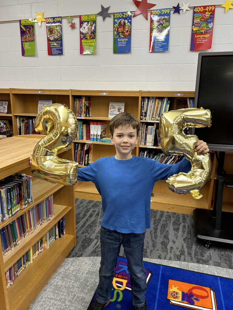 These 3rd graders met the first tier in the 500 Books Before Middle School Challenge. #growingreaders #proudcardinal