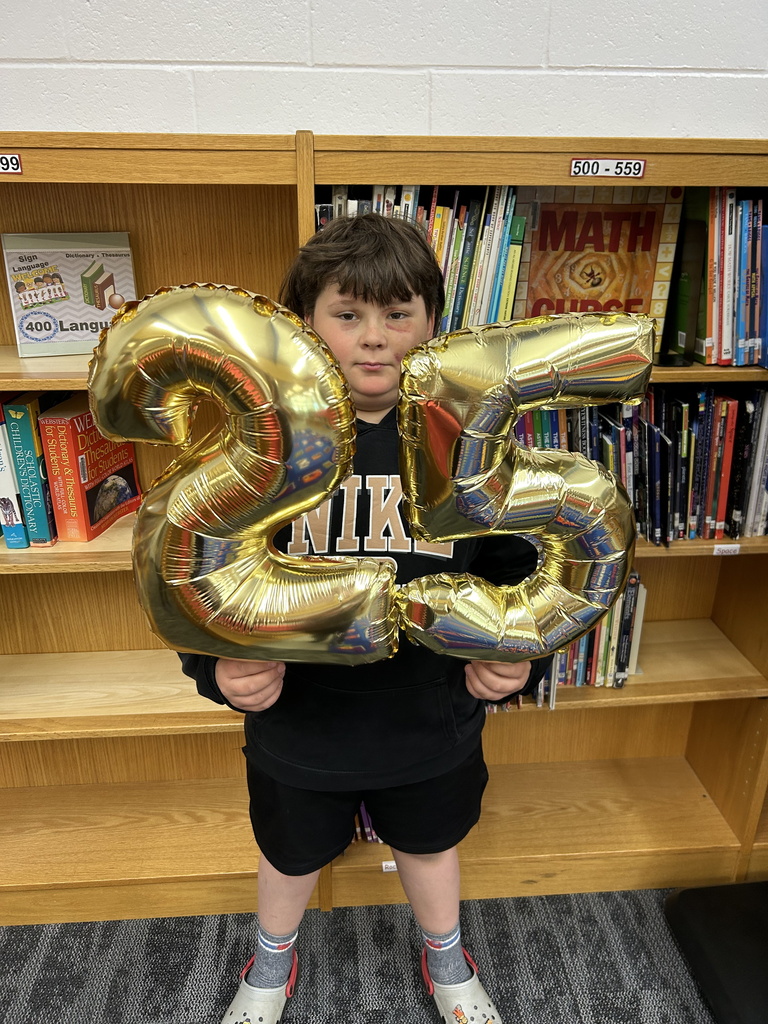Congratulations to these reading rockstars and their efforts in the 500 Books Before Middle School Challenge!  #growingreaders  #proudcardinal