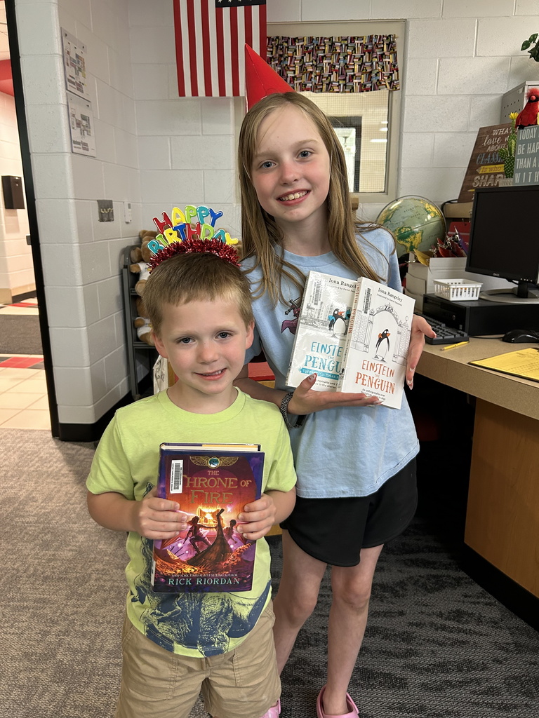 Join the birthday book club in honor of your student's birthday, select a book from the media center’ online wish list (see link below). Place the Amazon book order and be sure to indicate your student’s name in the comment/notes section. Upon receiving the new book, Mrs. Knox will take a photo of your student with the book, create a special birthday cake name plate that will be placed inside the book, and your student will be the first to check-out the book! Thank you for your generosity. Wish list Scan the QR code with your phone or go to the web address and click on the wish list link.