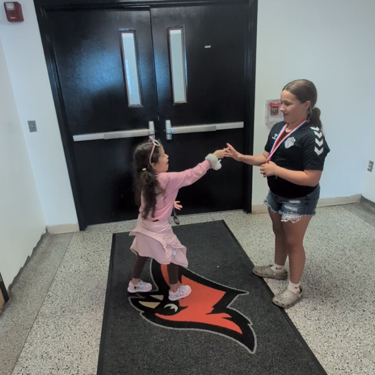 Helena is our whole school champion for Rock, Paper, Scissors!! Congratulations to Josie who was the 3rd - 6th grade Champion!! Congratulations to PJ for winning the staff competition!! #proudcardinal