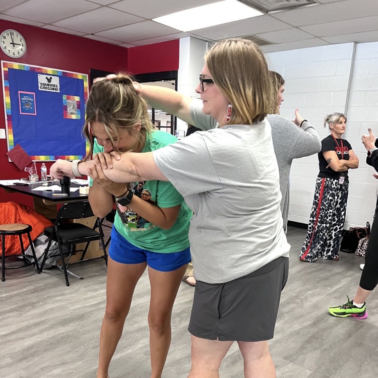 Dryden teachers are training before school starts for non-violent crisis intervention. While there are some laughs, the teachers are learning how to de-escalate situations to keep classrooms safe.