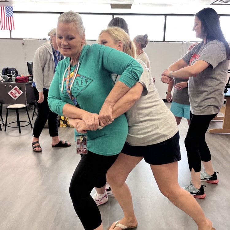 Dryden teachers are training before school starts for non-violent crisis intervention. While there are some laughs, the teachers are learning how to de-escalate situations to keep classrooms safe.