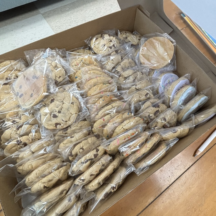 box of cookies