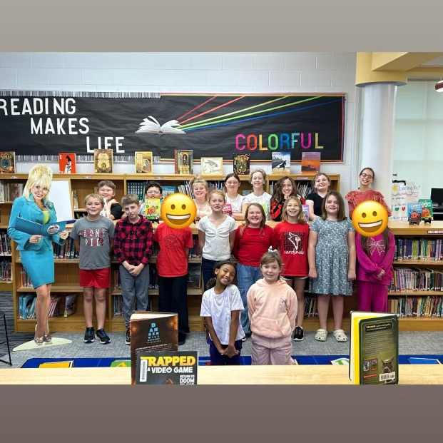 A social media post if you have time tonight please… “Give Like Dolly” this week as the Student Library Board holds a Coin War to benefit the Imagination Library Fund for Dryden children ages 1-5. #growingreaders #proudcardinal