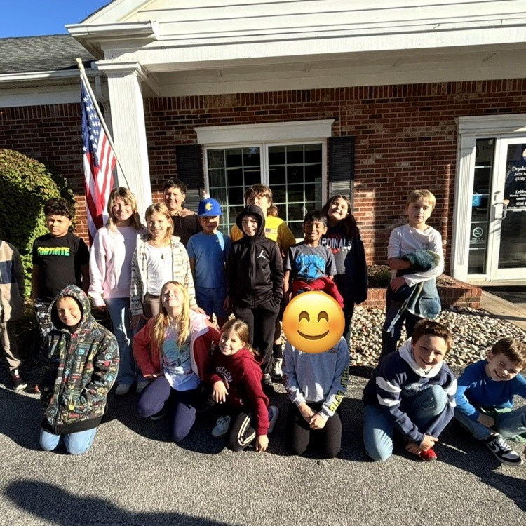 kids at a bank