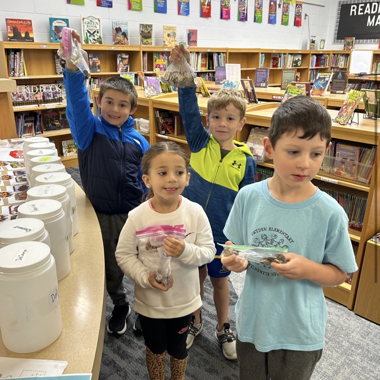 Congratulations to Mrs. DelCampo's class for winning the Coin War! All proceeds will go to the Imagination Library Fund at Four County Community Foundation.  #growingreaders #proudcardinal