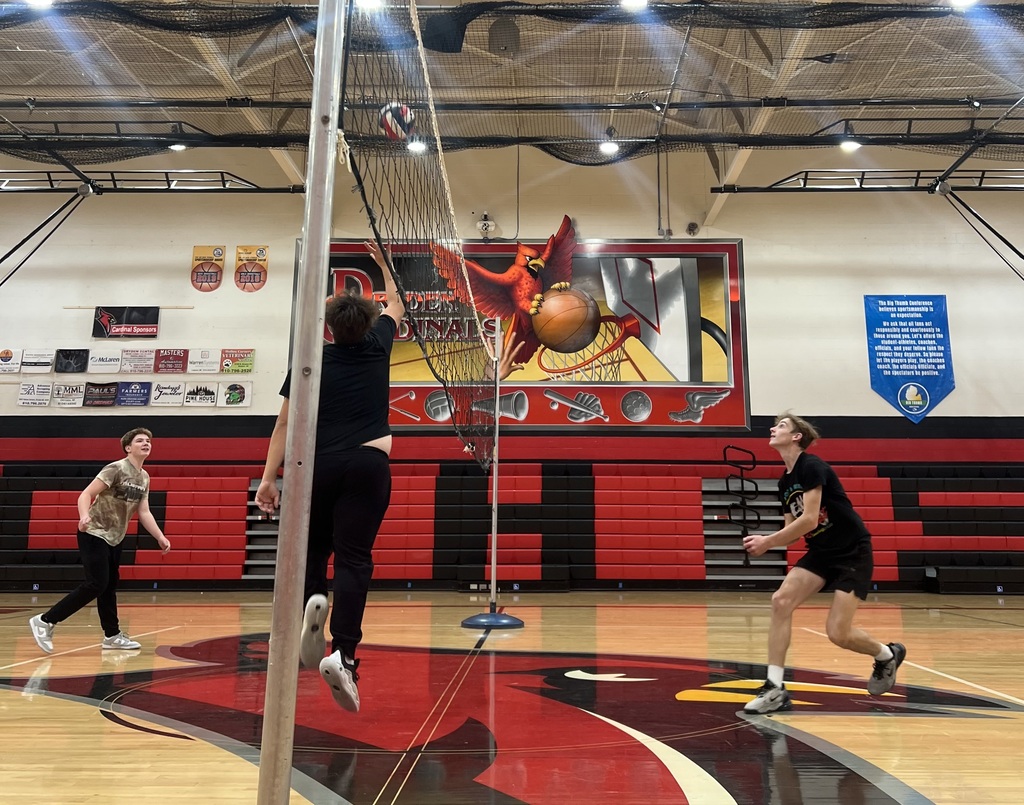🏐🔥 Serve it up, Cardinals! Our Advanced PE students were bringing the heat on the volleyball court! From big serves to long rallies, these Cardinals showed off their skills, teamwork, and competitive spirit. ❤️🖤 Lots of laughs, lots of energy, and maybe a few “MINE!” moments along the way! 😂🏐 That’s how we do PE! Go Cardinals! ❤️🖤
