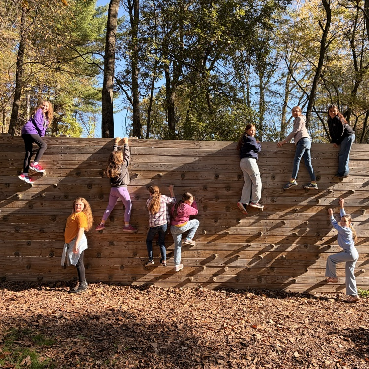 The 5th grader’s are making science connections today at 7 Ponds.