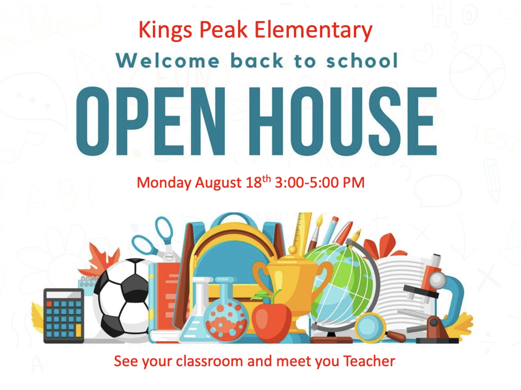 Back to school night flyer