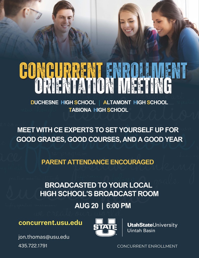 Concurrent Enrollment Orientation