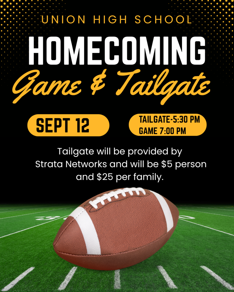 Thank you Strata for sponsoring our tailgate!