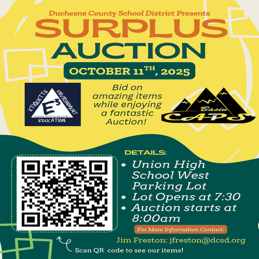 Surplus Auction Flyer