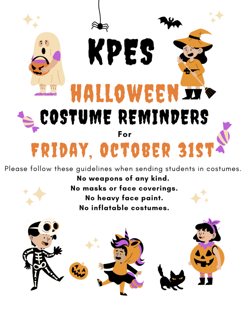 Halloween costume reminder