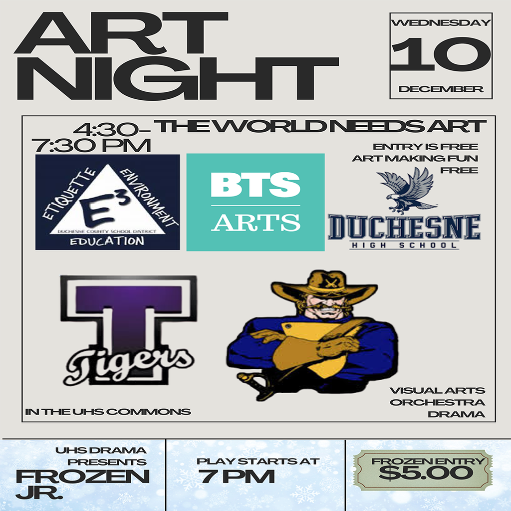 DCSD Art Show flyer