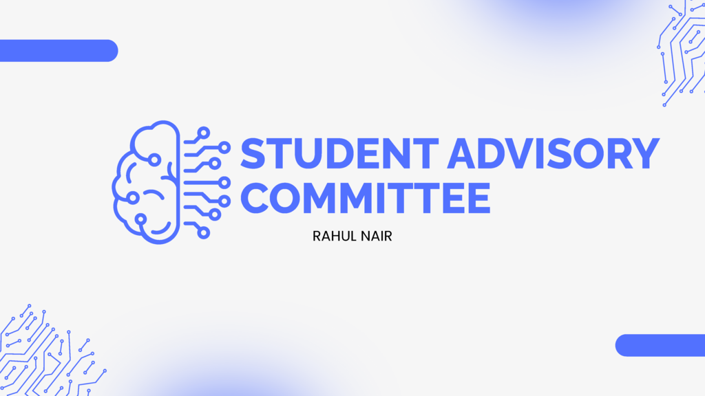 student advisory committe
